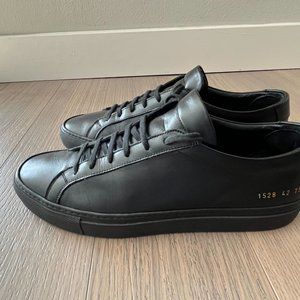 Common Projects Black Achilles - Size 9 (EU 42)